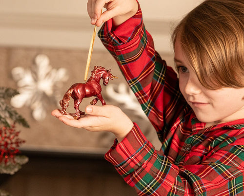 Breyer Scarlet Unicorn Ornament Retired