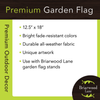 Briarwood Lane Trick Or Treat Pumpkin Burlap Halloween Garden Flag