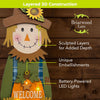 Briarwood Lane Standing Scarecrow Pine Porch Leaner