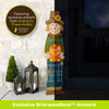 Briarwood Lane Standing Scarecrow Pine Porch Leaner