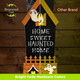 Briarwood Lane Haunted Home Pine Porch Leaner