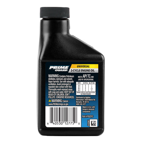 Highline Warren Prime Guard® 2-Cycle Engine Oil - 8 Ounce