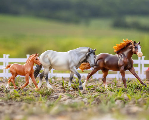 Breyer Playful Pony Family