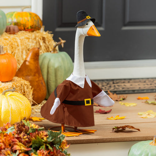 Evergreen Giddy the Goose Outfit Harvest Pilgrim Couple