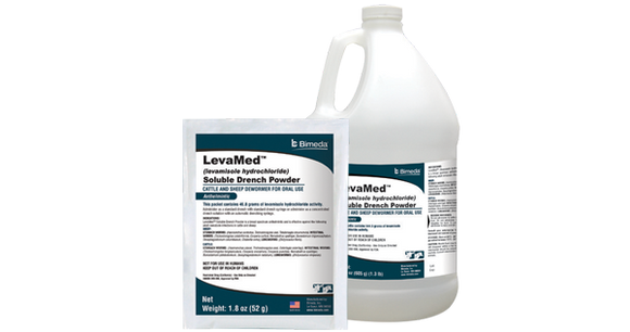 LevaMed™ (levamisole hydrochloride) Soluble Drench Powder (1.8 oz)