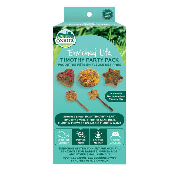 Oxbow Animal Health Enriched Life - Timothy Party Pack (1  Count)