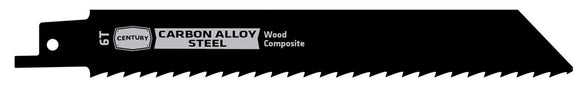 Century Drill And Tool Alloy Reciprocating Saw Blade 6t X 6″