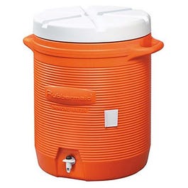 10-Gallon Orange Water Cooler