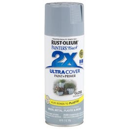 Painter's Touch 2X Spray Paint, Gloss Winter Grey, 12-oz.