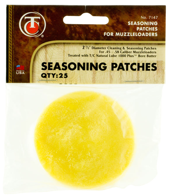 T/C Accessories 31007147 Seasoning Patches Natural Lube Cotton 2.50