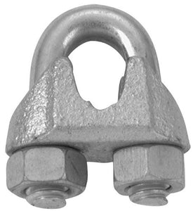 Campbell 5/16" Wire Rope Clip, Electro-Galvanized
