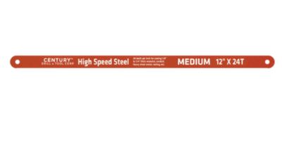 Century Drill And Tool Hacksaw Blade 12″ X 24T Teeth Per Inch-High Speed Steel