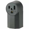 Eaton Cooper Wiring Power Device Receptacle 50A, 250V Black (250V, Black)