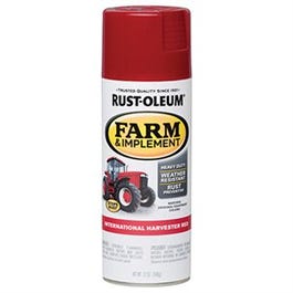 Farm Equipment Spray Paint, International Harvester Red, 12-oz.