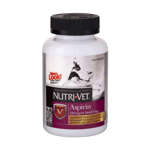 Nutri-Vet Aspirin Chewable Tablets for Small Dogs (100 count)