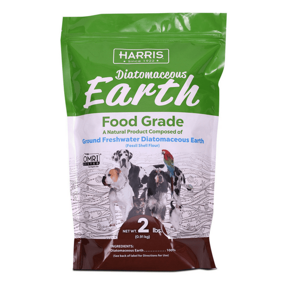 Harris Food Grade Diatomaceous Earth for Pets, (2-lb)