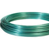 Clothesline Wire, Green Vinyl Jacketed, 14-Ga., 50-Ft.