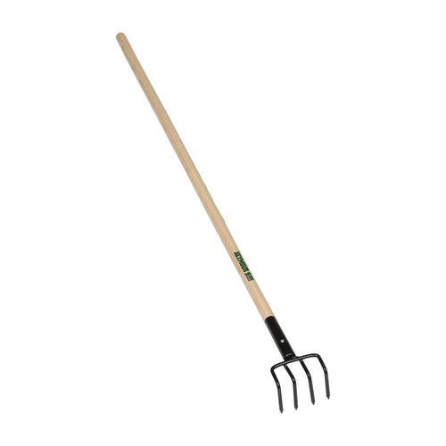 Seymour Garden Cultivator, Welded 4 Tine Head, 54 Hardwood Handle