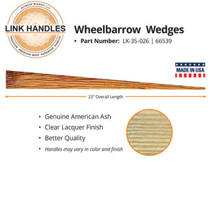 Link Handles 22" Wheelbarrow Wedge