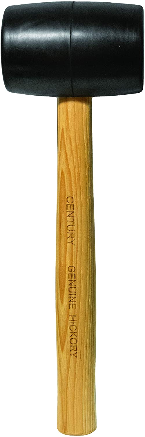 Century Drill And Tool Rubber Mallet 16 Oz Overall Length 12″