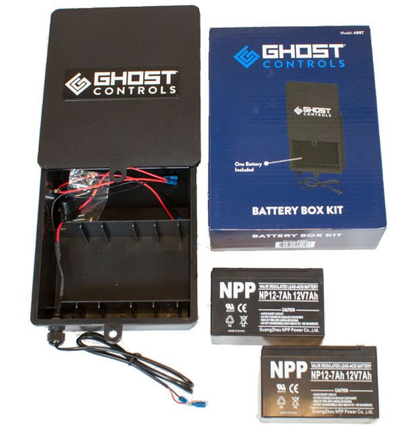Ghost Controls Battery Box Kit with Harness and Two Batteries - ABBT2