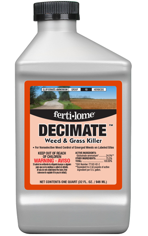 Fert-lome DECIMATE WEED & GRASS KILLER