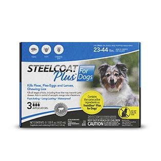 Aspen Veterinary Resources STEELCOAT PLUS® FOR DOGS 23-44 LBS