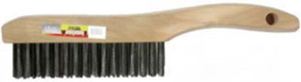 BRUSH 4X16 CARBON STEEL WIRE