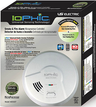 IOPHIC SMOKE DETECTOR 120V