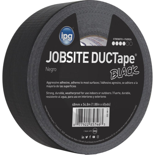 Intertape DUCTape 1.88 In. x 60 Yd. General Purpose Duct Tape, Black