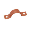 Jones Stephens 3/4 In. Copper Plated Steel Pipe Strap