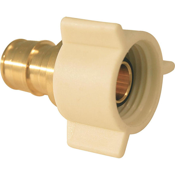 Conbraco 1/2 In. x 1/2 In. Brass Insert Fitting FSWVL Adapter Type A