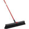 Libman 24 In. W. x 64 In. L. Steel Handle Smooth Surface Push Broom