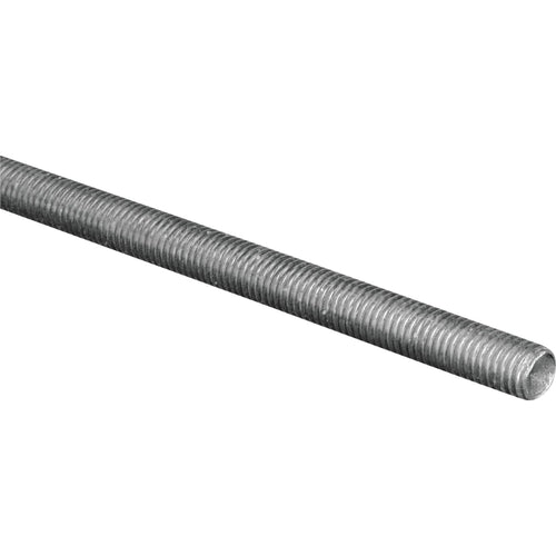 HILLMAN Steelworks 7/16 In. x 3 Ft. Steel Threaded Rod