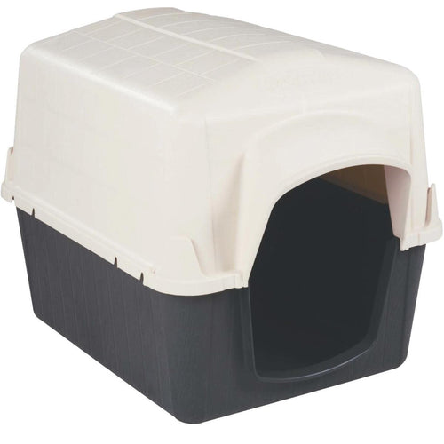 Petmate PetBarn III Almond & Cocoa Large Dog House For 50 to 90 Lb. Dogs