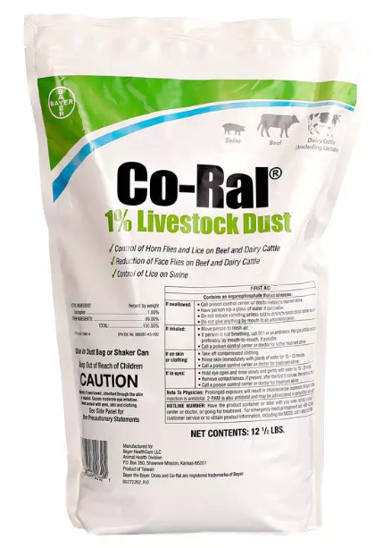Co-Ral Livestock Dust (2 Lbs)
