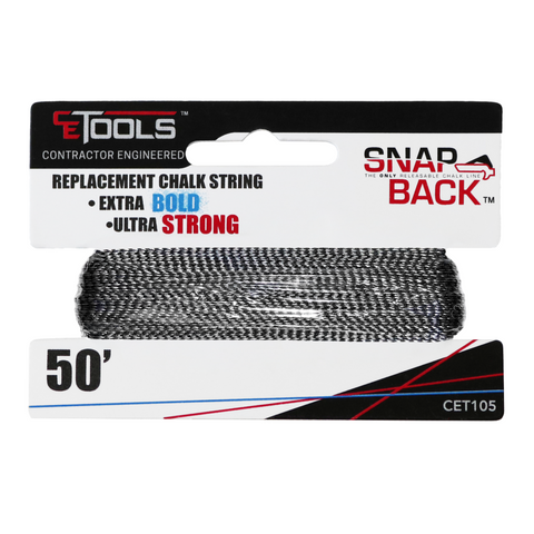 CE Tools Snapback  Precision Replacement String 50'