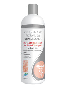 Veterinary formula 2025 medicated shampoo