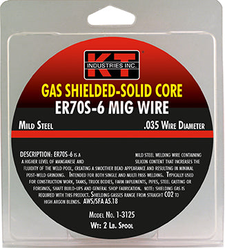 K-T Industries Mig Wire E70s-6 .035 2 Lb