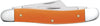 Case Smooth Orange Synthetic Medium Stockman (Orange Synthetic)