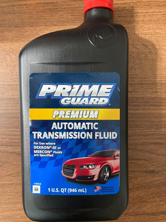 Prime Guard Premium Automatic Transmission Fluid 1 Quart