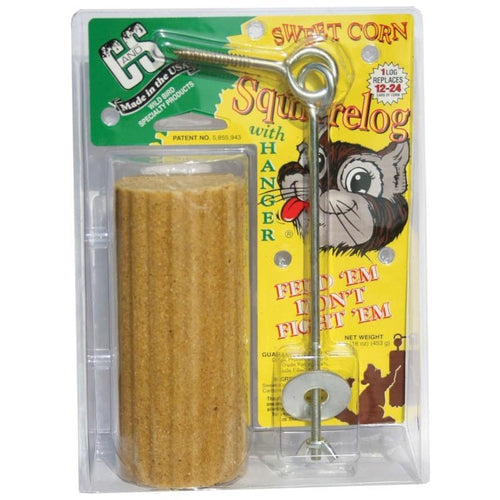 C&S Sweet Corn Squirrelog® with Hanger